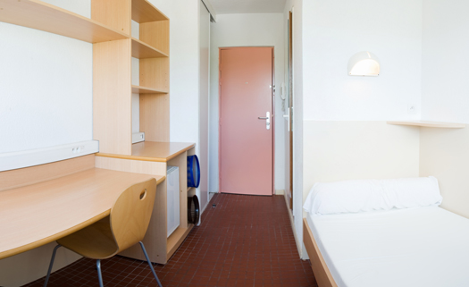 Logement en cité universitaire / Source image : http://passculture.crous-montpellier.fr