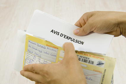 Avis d'expulsion