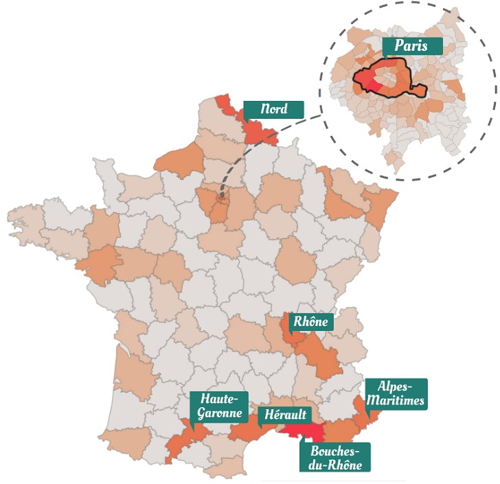 Activité locative France 2017