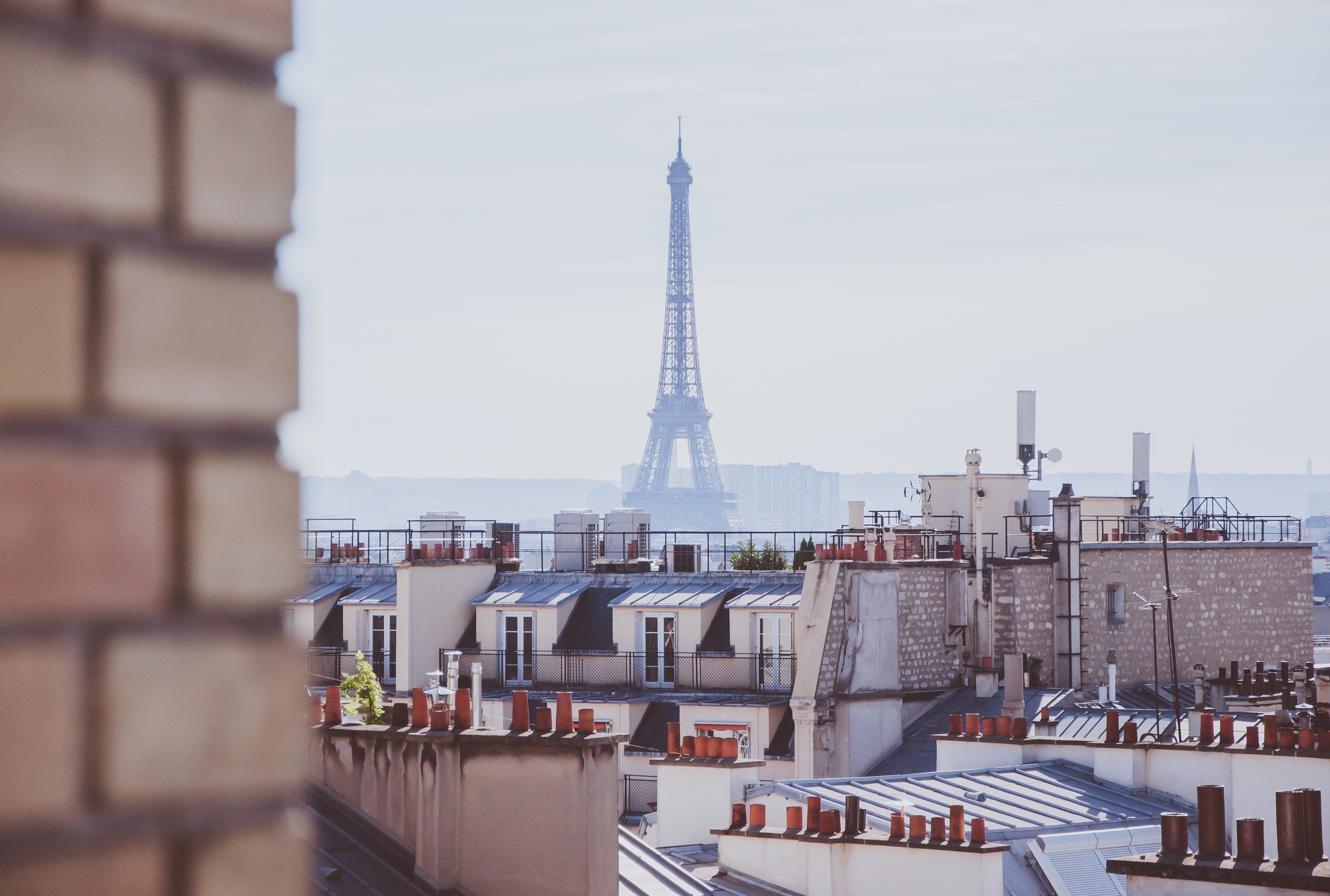 Vue sur les toits de Paris