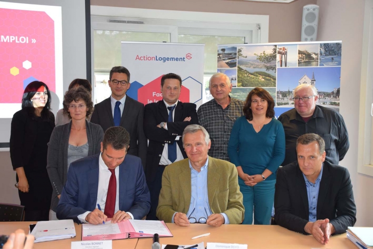 Lancement du dispositif Louer pour l'Emploi