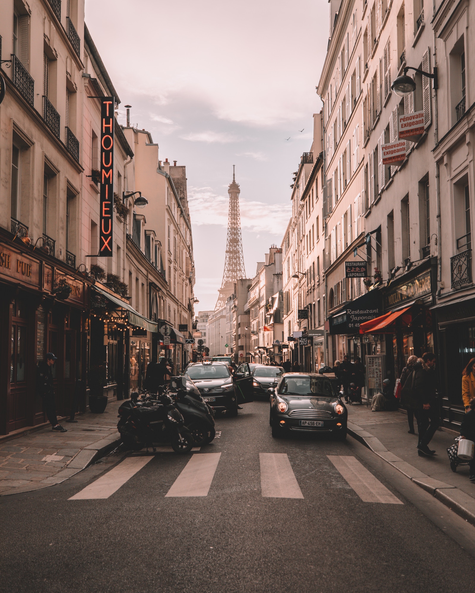 Paris, vue de la Tour Eiffel